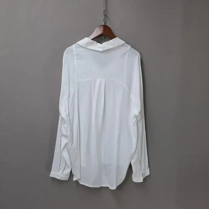 [SOLD OUT] 난닝9  화이트 셔츠 블라우스 긴팔