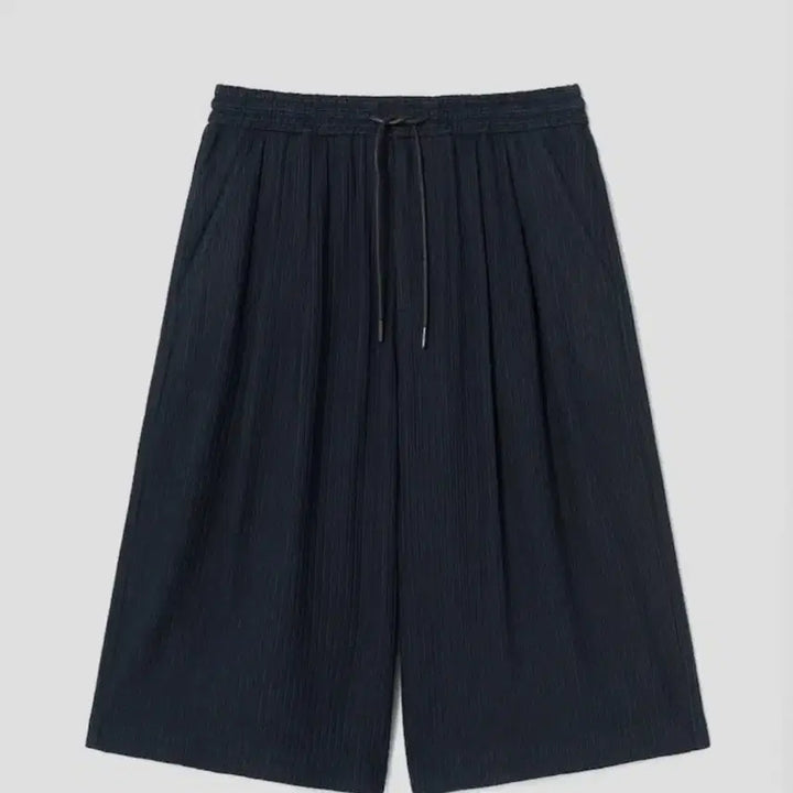 [BUNJANG] Juun.J Bermuda Shorts / [48] 준지 25ss 블렌디드 코튼 스트라이프 버뮤다 준므플리세