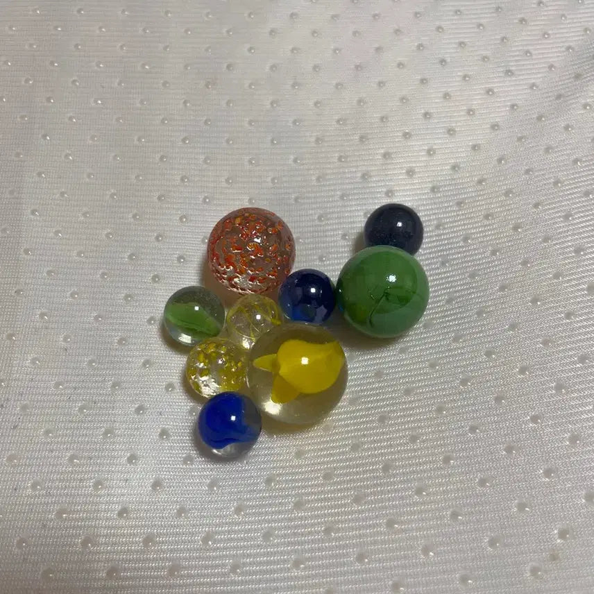 [BUNJANG] Colorful Glass Marbles Bundle / 컬러 유리구슬 묶음