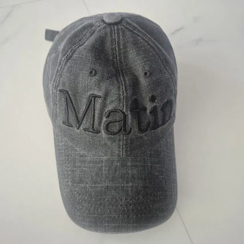 [BUNJANG] Matinkim Washed Baseball Cap Black / 마뗑킴의 워싱 볼캡 블랙