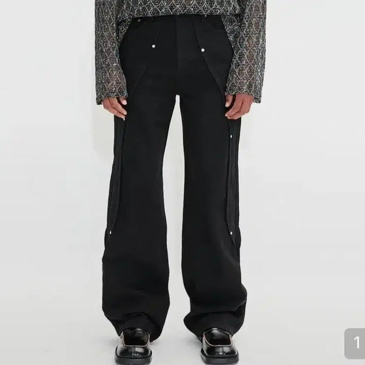 [BUNJANG] Andersson Bell Matthew Curve Jeans - Black / 33)앤더슨벨 매튜 커브진 블랙