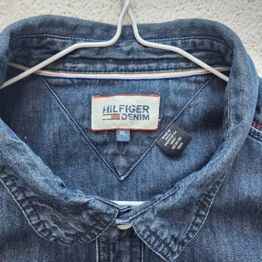 [BUNJANG] Tommy Hilfiger Denim Shirt / 타미힐피거 데님 셔츠