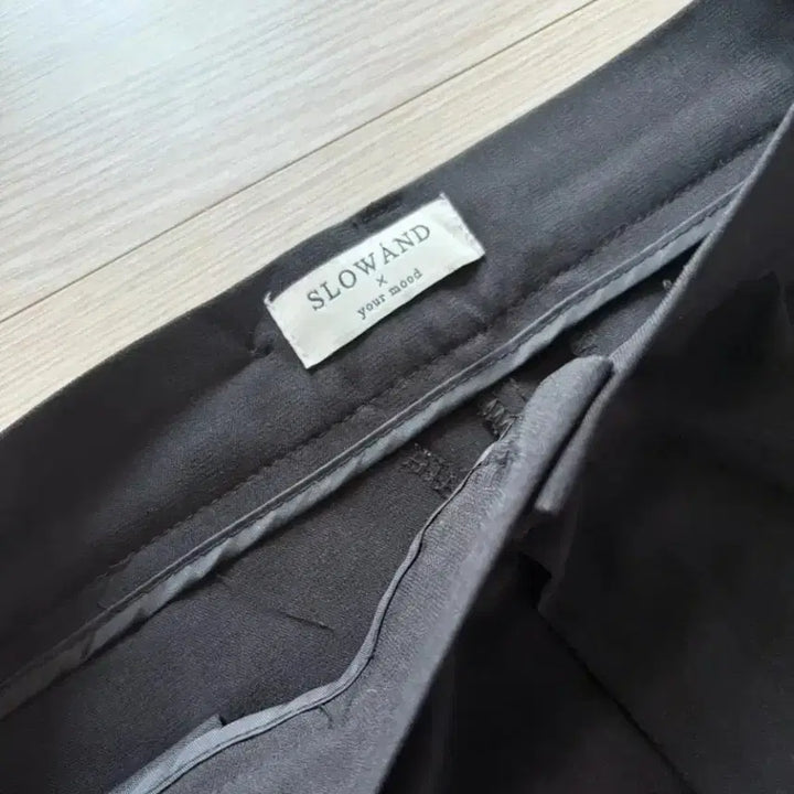 [BUNJANG] Slowand Semi-Formal Semi-Wide Black Slacks / 슬로우앤드 세미정장 슬렉스 세미와이드 팬츠 블랙