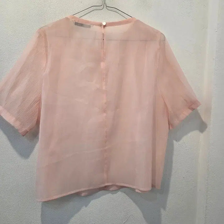 [BUNJANG] MIXXO Pink Blouse (M) / MIXXO 믹쏘 핑크 블라우스 M