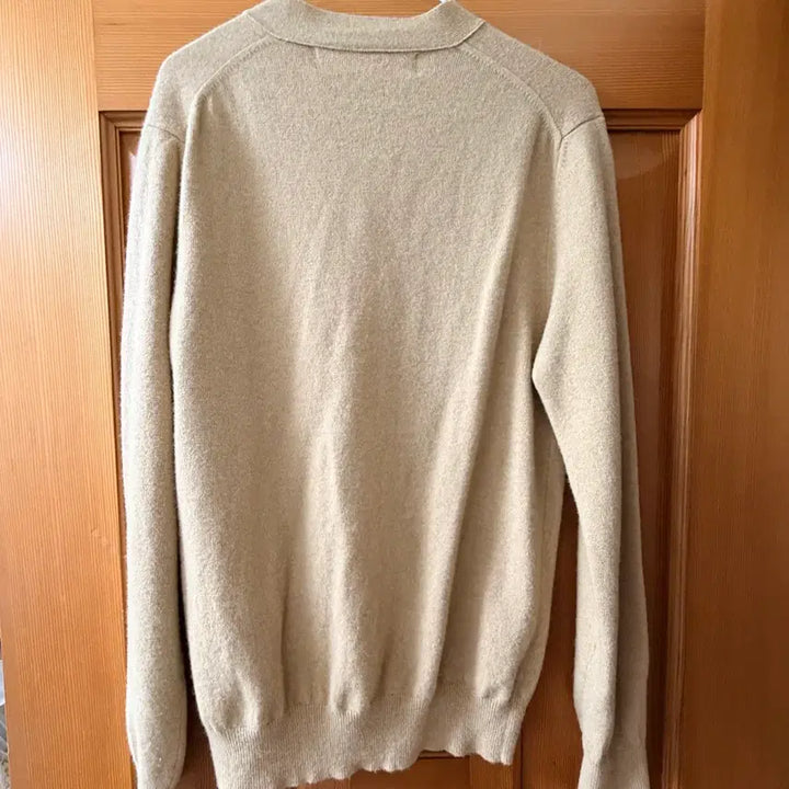 [BUNJANG] Comme des Garcons Play Beige Cardigan / 꼼데 play 베이지 가디건