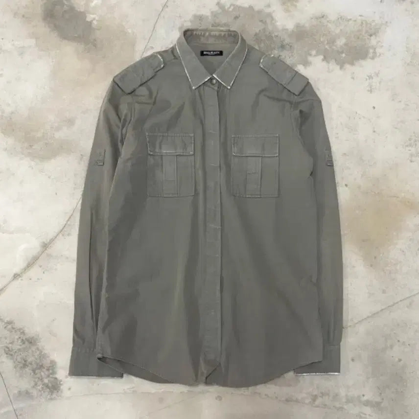 [SOLD OUT] SS10 Balmain Military Shirt