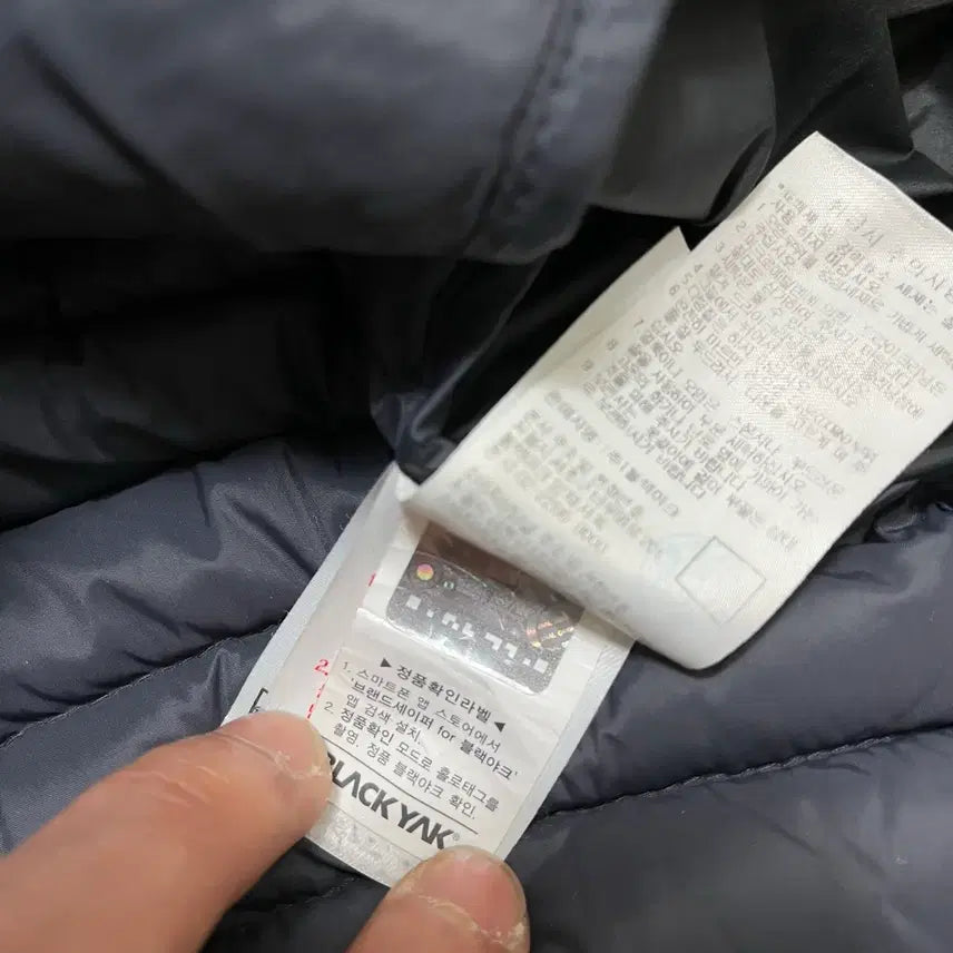 [BUNJANG] Black Yak Goose Down Lightweight Jacket S/90 / 블랙야크 구스다운 경량 다운 자켓 S/90