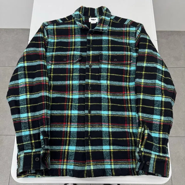 [BUNJANG] OBEY Shirt Jacket / 오베이 셔츠 자켓
