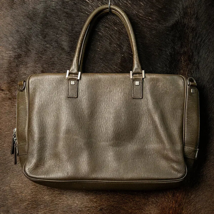 [BUNJANG] Salvatore Ferragamo Revival Briefcase / 살바토레 페라가모 이태리 메이드 카프스킨 리바이벌 브리프케이스