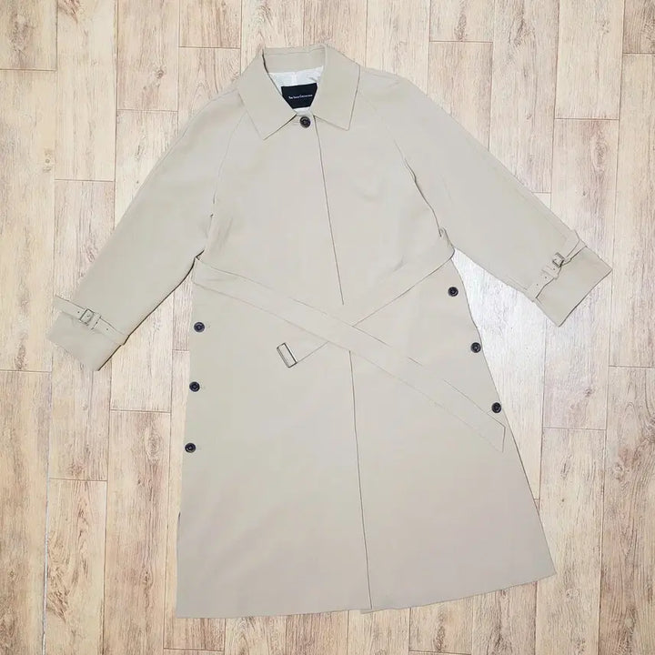 [BUNJANG] THE IZZAT Belted Slit Trench Coat / 더아이잗컬렉션(THE IZZAT) 벨티드 슬릿 트렌치코트 55-66