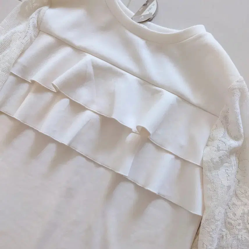 [BUNJANG] Lace Long Dress Ivory / 레이스 롱 원피스 아이보리