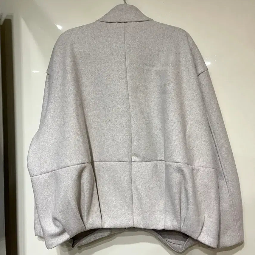 [BUNJANG] Zara Technical High Neck Wool Zip-Up Jacket / (L)자라 테크니컬 하이넥 울 집업 재킷