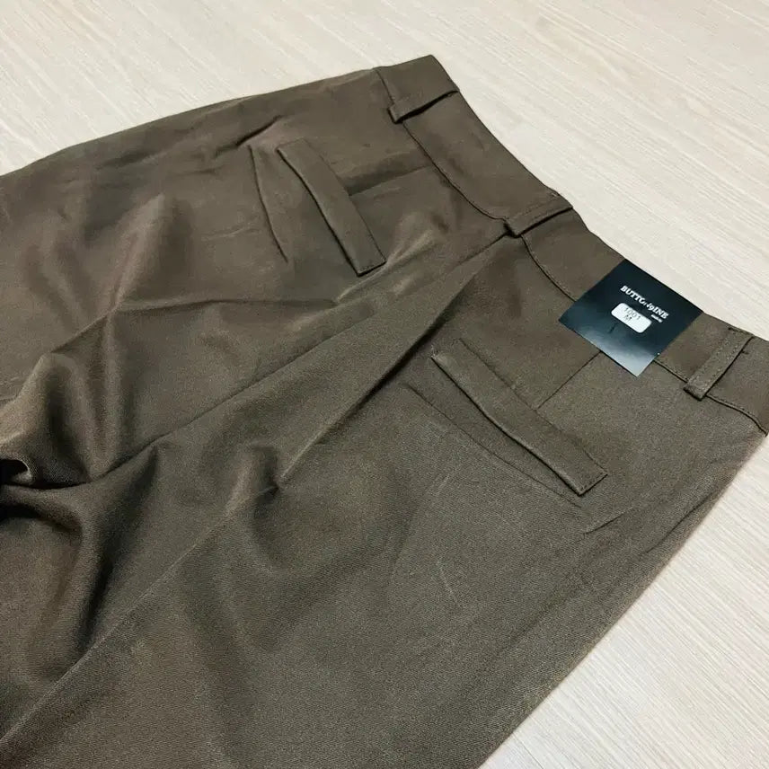 [BUNJANG] BUTTONONE Brown Slacks (M) / 새상품//여자슬랙스 M 브라운