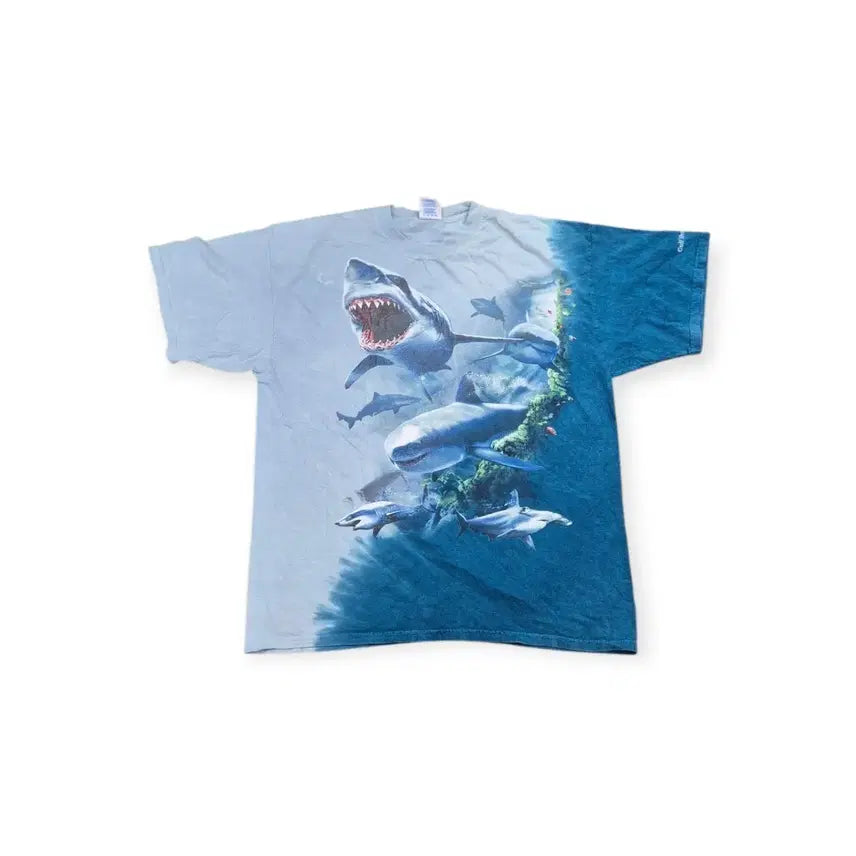 [BUNJANG] Vintage Shark T-shirt / 빈티지 상어 티셔츠