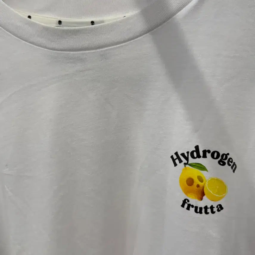 [BUNJANG] Hydrogen White T-Shirt (L) / Hydrogen 화이트 반팔 티셔츠 L