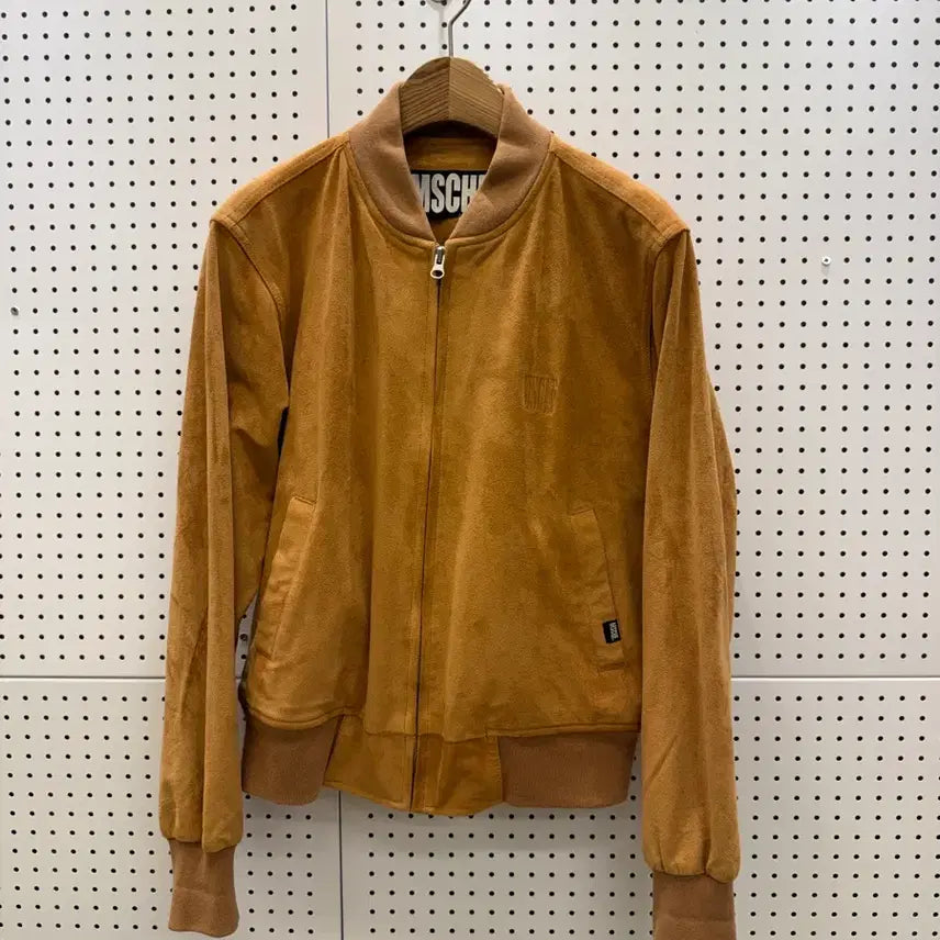 [BUNJANG] Mischief Suede Bomber Jacket U1710 / 미스치프 스웨이드 봄버 자켓 U1710