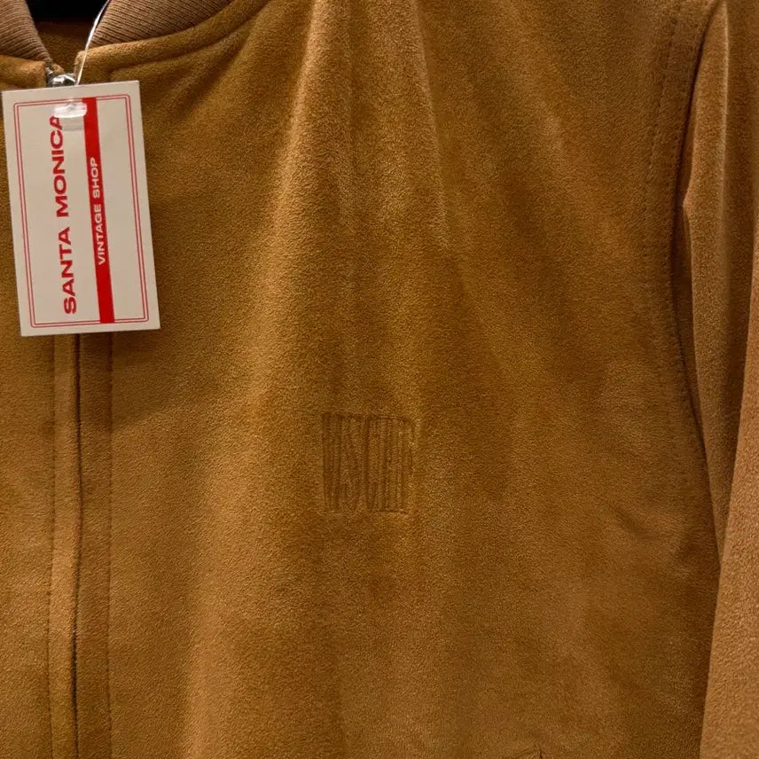 [BUNJANG] Mischief Suede Bomber Jacket U1710 / 미스치프 스웨이드 봄버 자켓 U1710