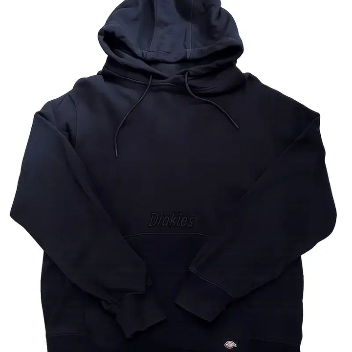 [BUNJANG] Dickies Black Hoodie Basic Logo / 디키즈 블랙 후드티 / 기본 로고 / 오버핏 가능