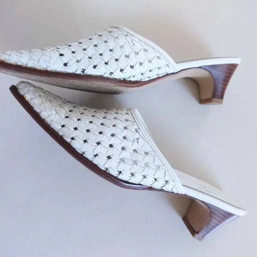 [BUNJANG] Ing Leather Mule Slippers / ing 뮬 슬리퍼 소가죽