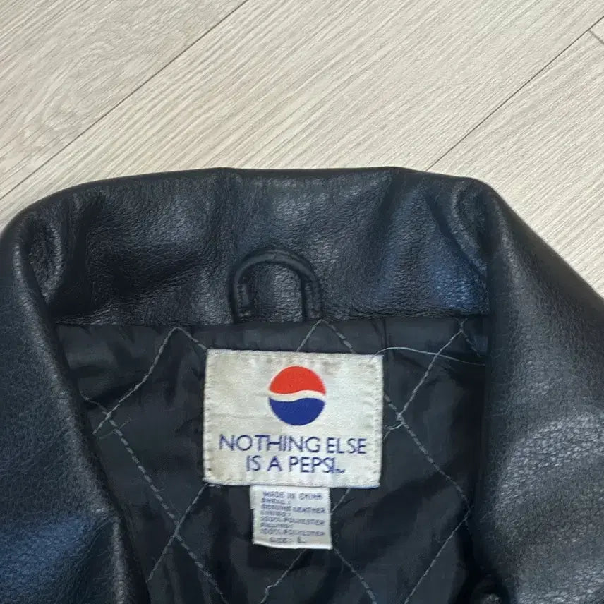 [BUNJANG] PEPSI 90s Leather Jacket (L) / 90s PEPSI 레더 자켓 (L)