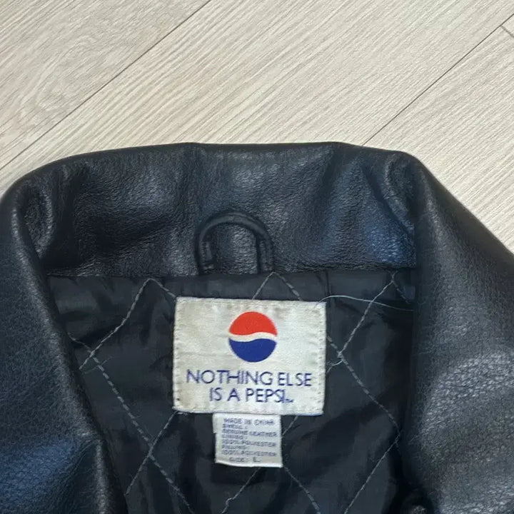 [BUNJANG] PEPSI 90s Leather Jacket (L) / 90s PEPSI 레더 자켓 (L)