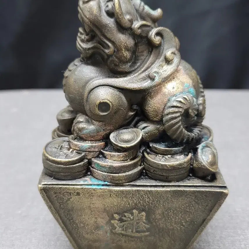[BUNJANG] Bronze Haetae Statue / 황동 해태상 동브론즈