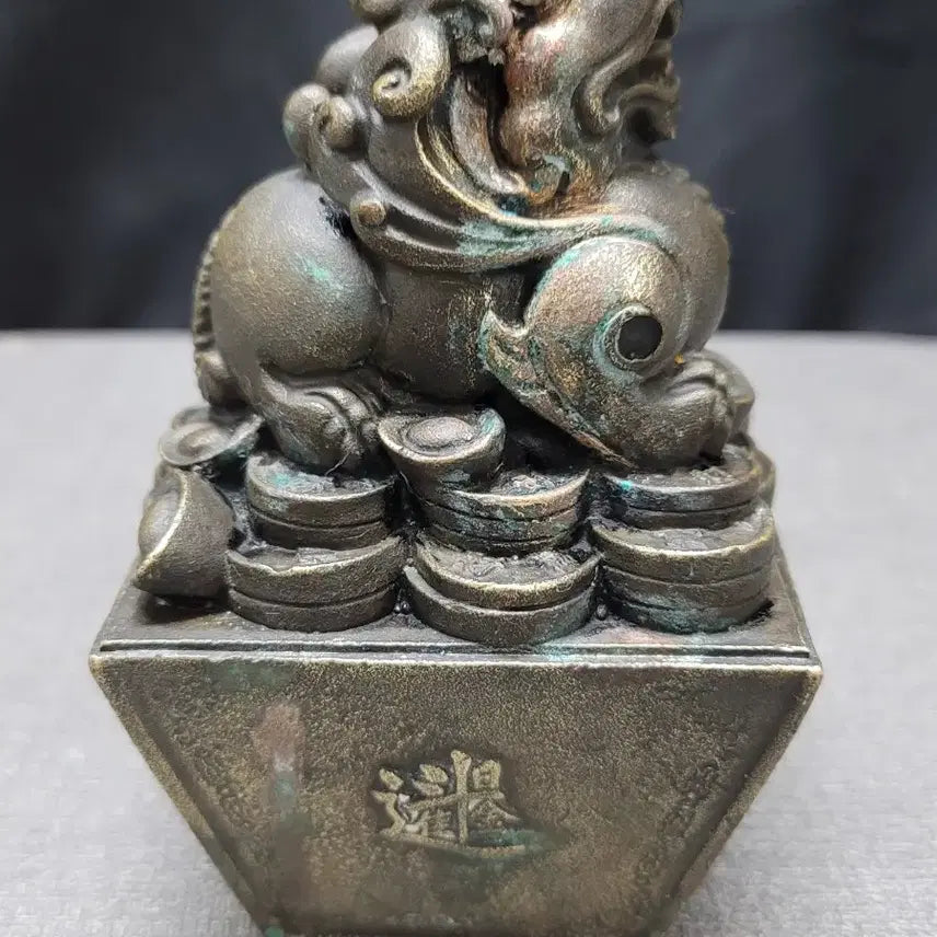 [BUNJANG] Bronze Haetae Statue / 황동 해태상 동브론즈