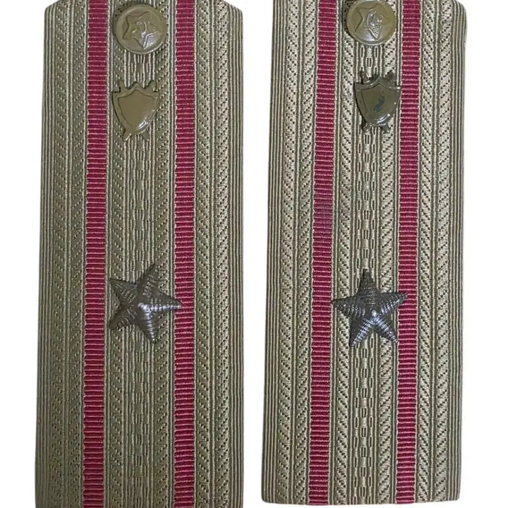 [BUNJANG] Soviet Army Judge Advocate Major Shoulder Boards / 소련군 법무병과 소령 견장
