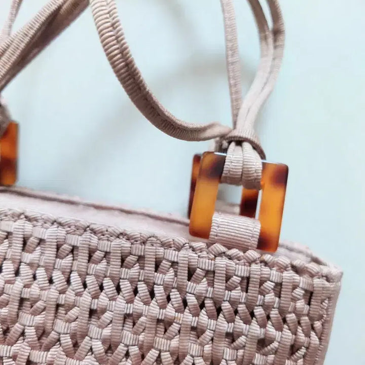 [BUNJANG] Aylesbury Knit Tote Bag / Aylesbury 니트 짜임 토트백