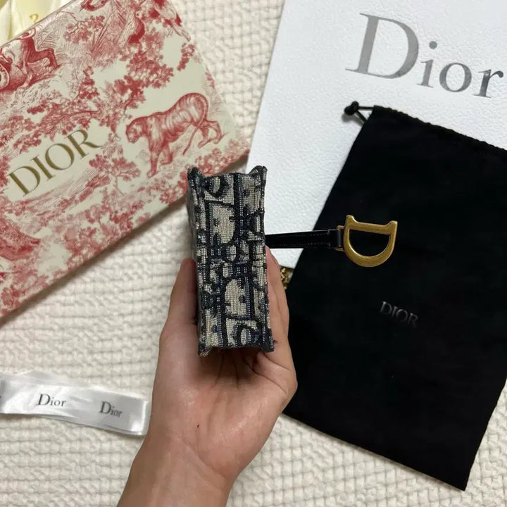 [BUNJANG] Dior Oblique Phone Holder Bag / (당일배송 풀구성) 디올 오블리크 폰홀더백
