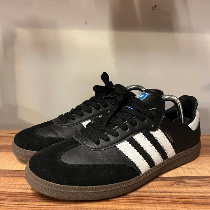 [BUNJANG] Adidas Samba Black Sneakers / 아디다스 삼바 블랙 스니커즈
