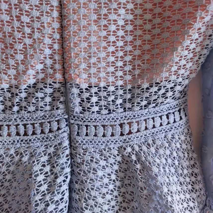 [BUNJANG] Lace Mini Dress / 레이스 미니 원피스