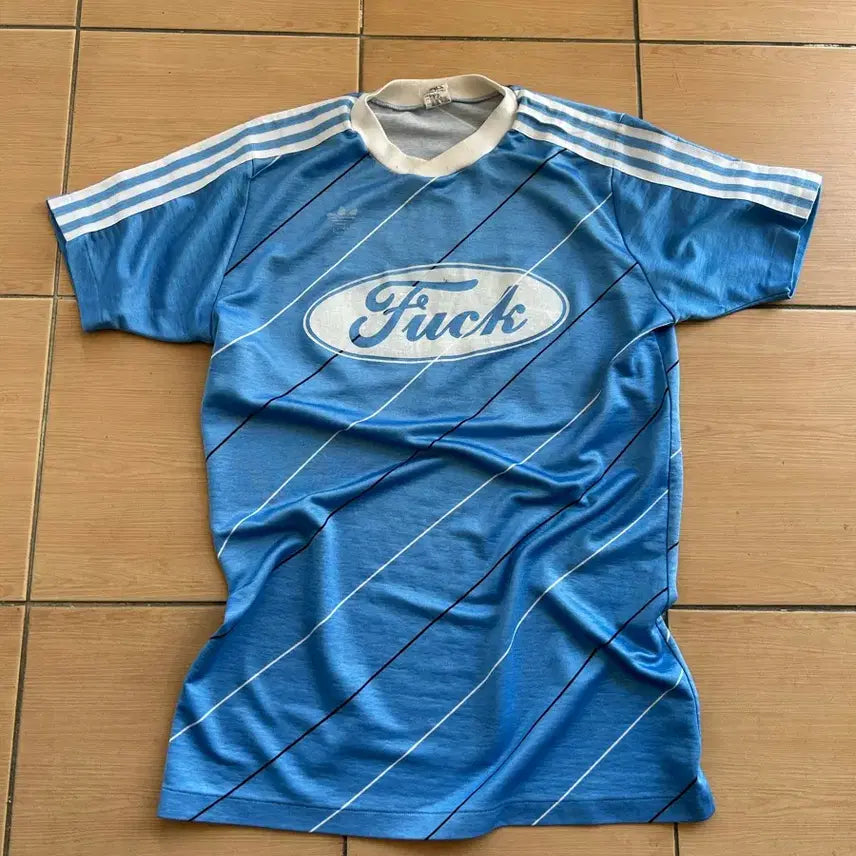 [BUNJANG] Adidas Vintage Jersey / 80s 아디다스 fuck 져지