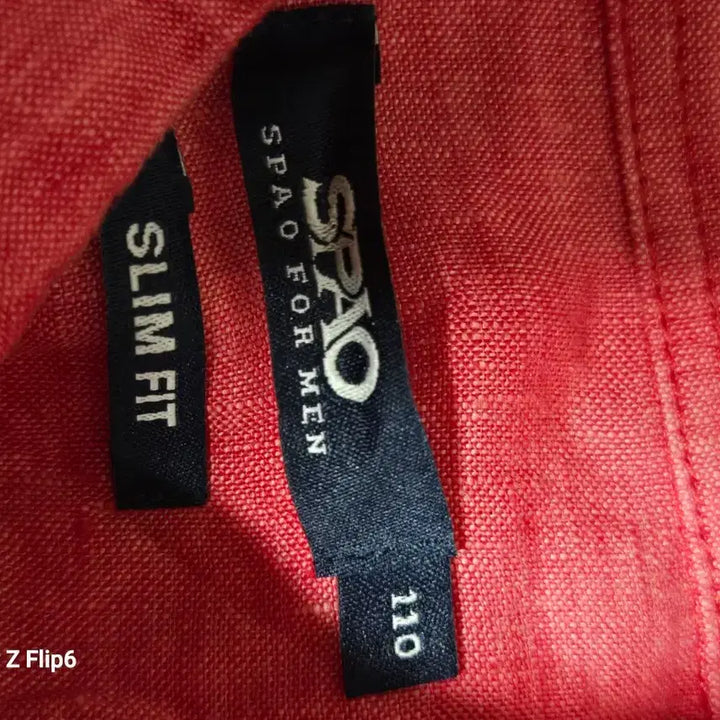 [BUNJANG] Spao Pink Linen Shirt / 스파오 핑크 린넨(마) 셔츠