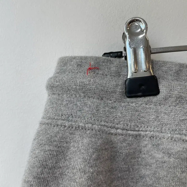 [BUNJANG] Nike Gray Sweatpants / 나이키 형광 스우시로고 그레이 팬츠 M