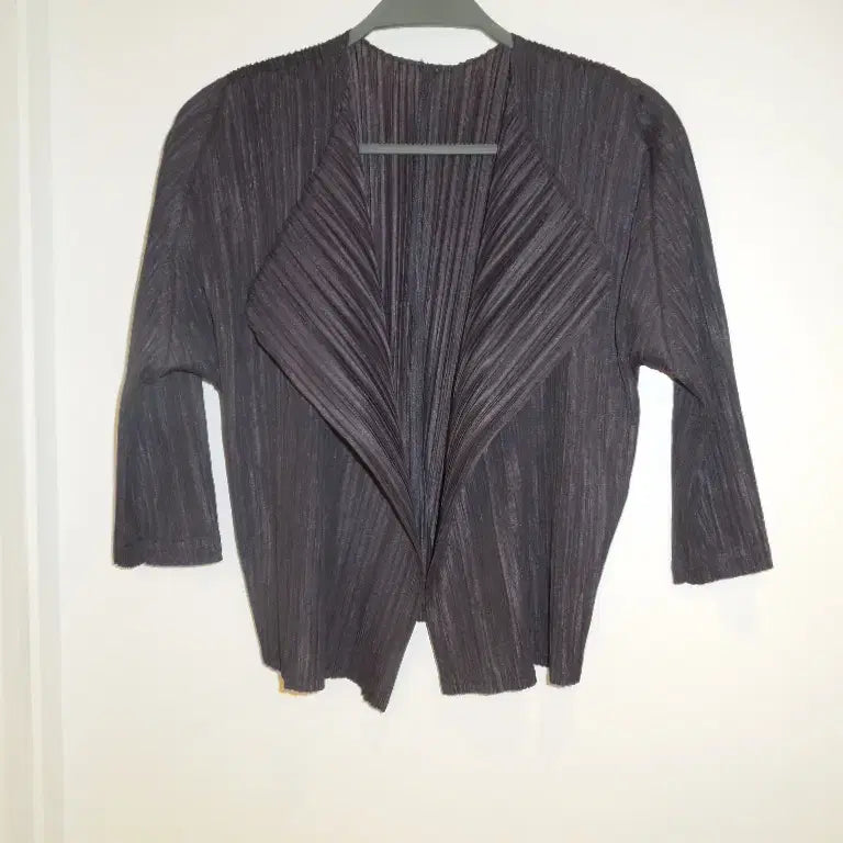 [BUNJANG] Pleats Please Bolero Open Cardigan / 플리츠플리즈 볼레로 오픈가디건