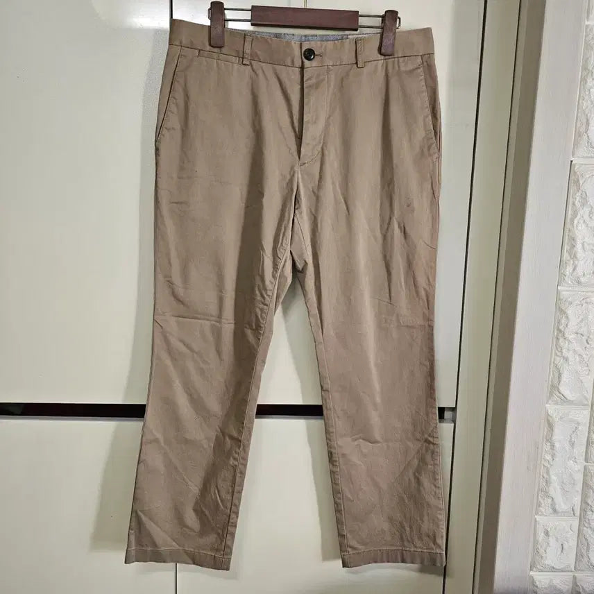 [SOLD OUT] 빈폴 베이지색 면바지 남성 바지 34