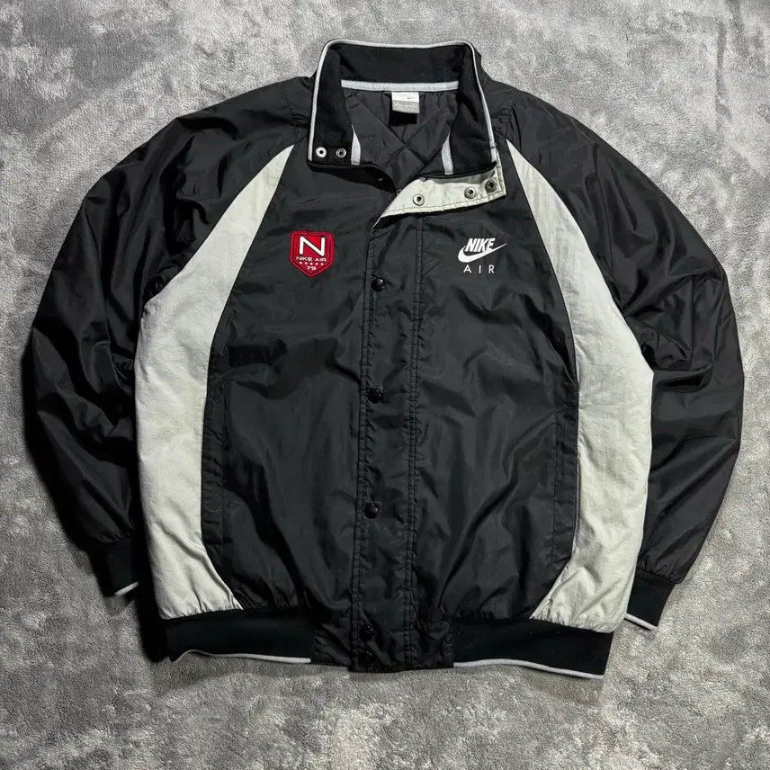 [BUNJANG] Nike Air Black Windbreaker Jacket / 나이키 에어 블랙 바람막이 자켓