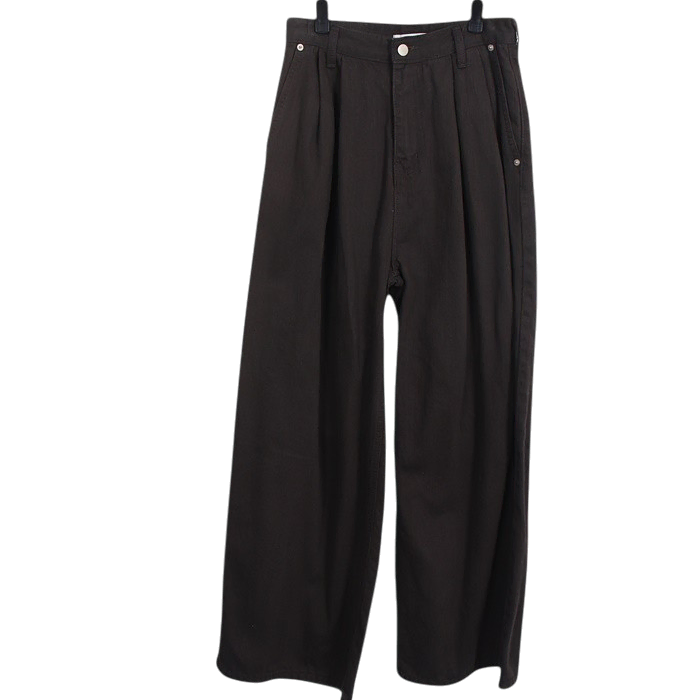 [BUNJANG] Autumn Product Pintuck Wide Pants / 여성S/ 어텀프로덕트 핀턱 와이드 팬츠 CH 0-30