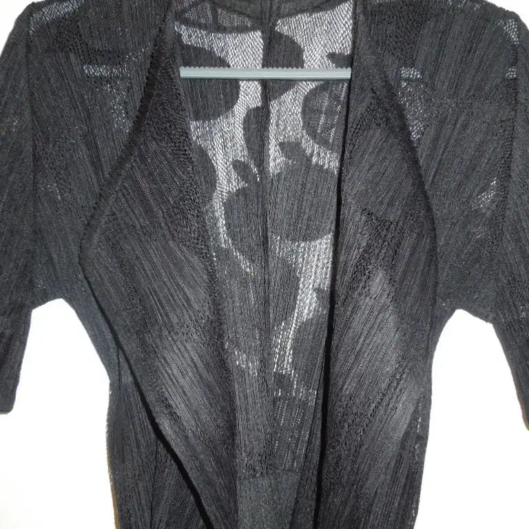 [BUNJANG] Pleats Please Mesh Bolero Cardigan / 플리츠플리즈 볼레로 메시 가디건