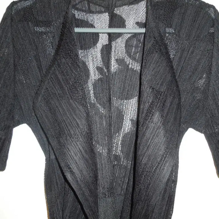 [BUNJANG] Pleats Please Mesh Bolero Cardigan / 플리츠플리즈 볼레로 메시 가디건