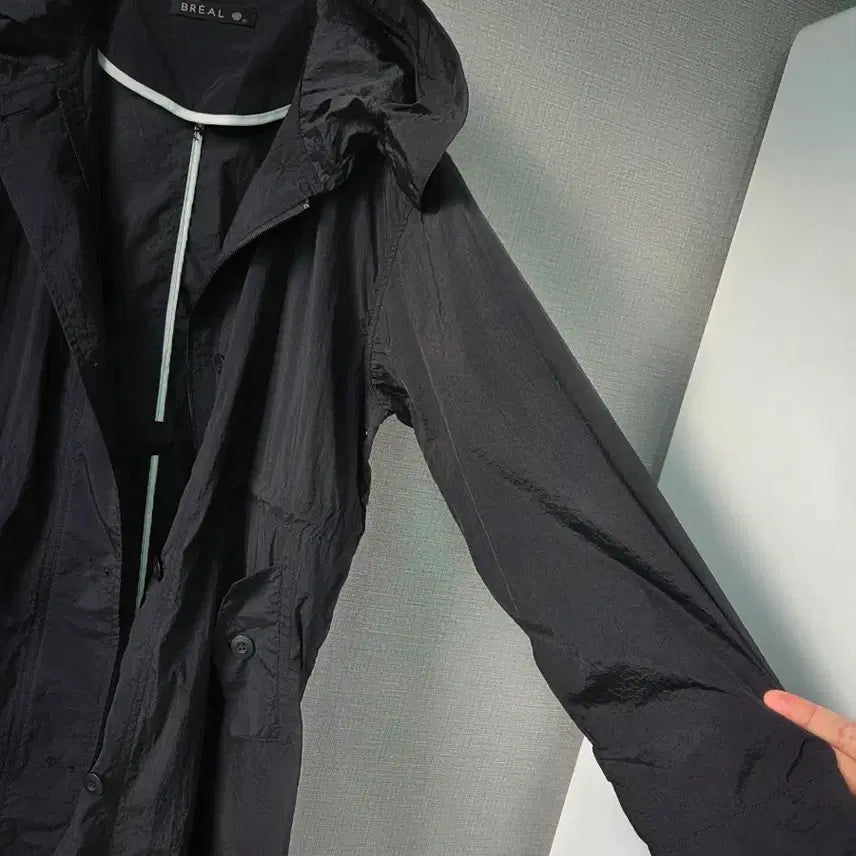 [BUNJANG] BREAL Long Hooded Outerwear / BREAL 바스락 후드롱아우터