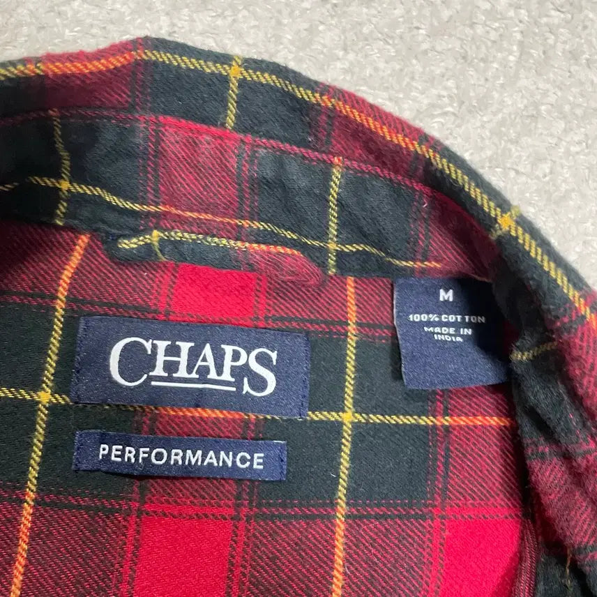 [BUNJANG] Polo Ralph Lauren Checkered Shirt / 폴로 챕스 랄프로렌 셔츠 체크 m