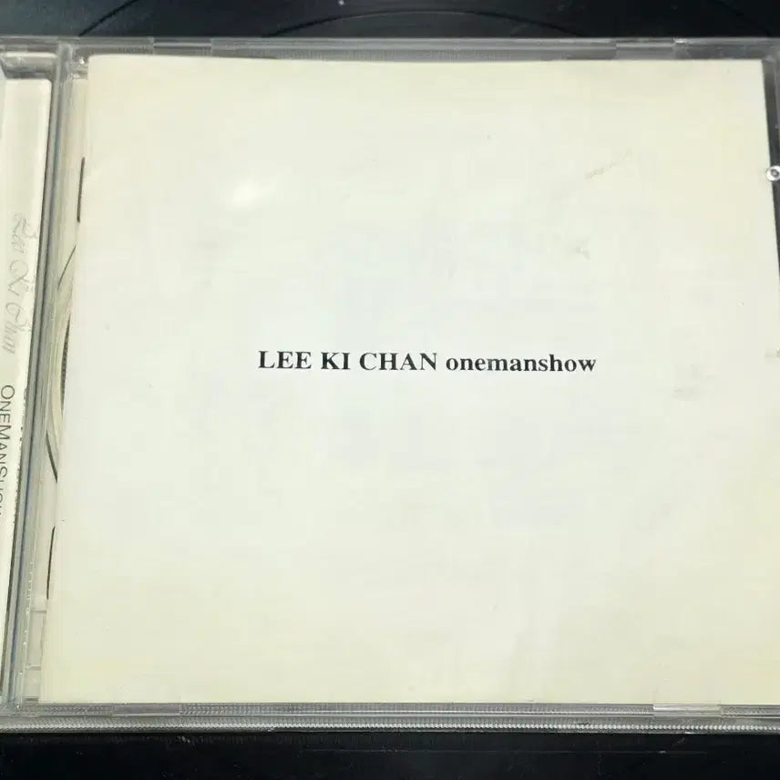 [BUNJANG] Lee Ki Chan 3rd Album CD - Oneman Show / 이기찬 3집 CD - Oneman Show