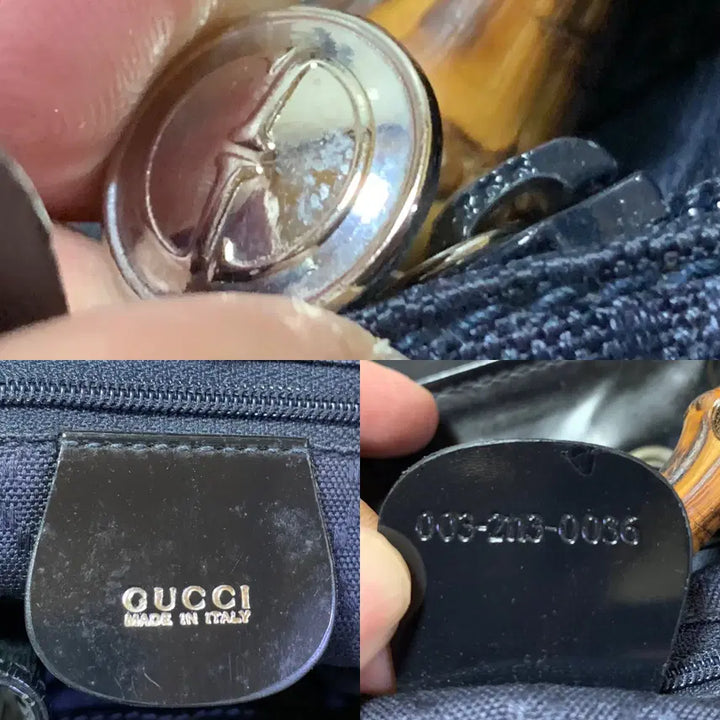 [BUNJANG] GUCCI Bamboo Sling Backpack / GUCCI 구찌 뱀부 슬링백팩
