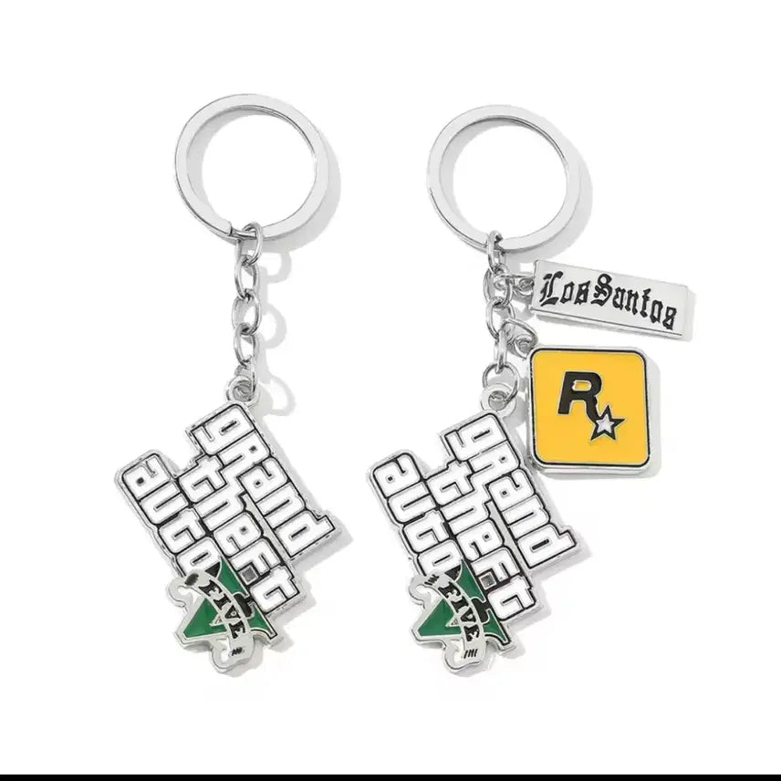 [BUNJANG] Grand Theft Auto V Keychain / GTA 5 키링 (Grand Theft Auto)