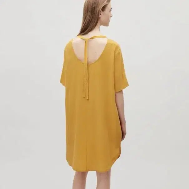 [BUNJANG] COS Oversized Low Back T-Shirt Dress / COS 코스 US2 오버핏 반팔 드레스  W-원피스-271