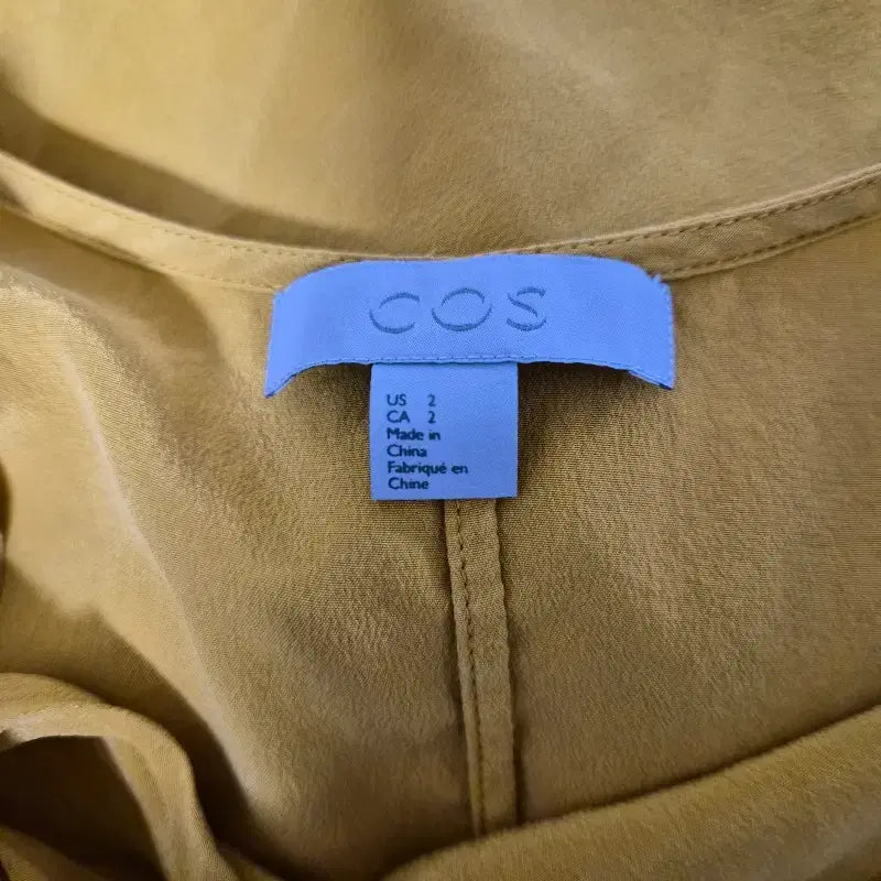 [BUNJANG] COS Oversized Low Back T-Shirt Dress / COS 코스 US2 오버핏 반팔 드레스  W-원피스-271