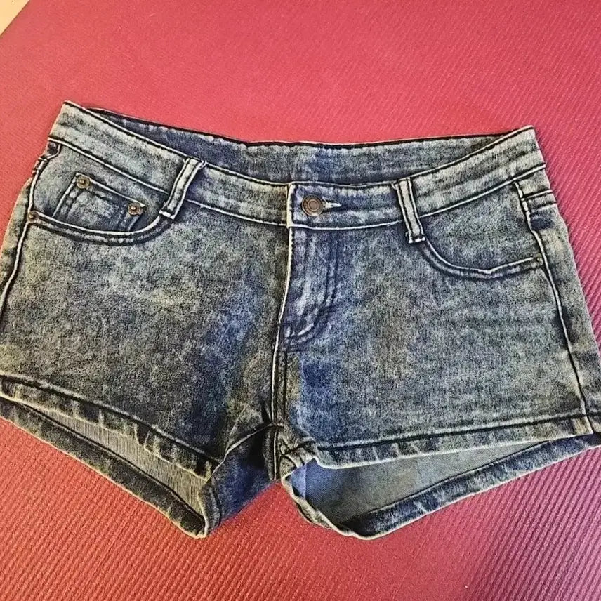 [BUNJANG] Washing Denim Shorts / 워싱 데님 숏팬츠 반바지S