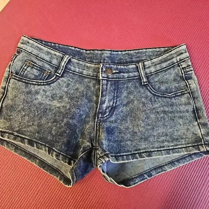 [BUNJANG] Washing Denim Shorts / 워싱 데님 숏팬츠 반바지S